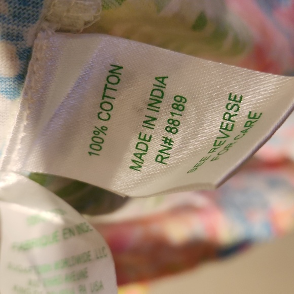 ❤️ NWOT! LILLY PULITZER COTTON TANK TOP, MEDIUM - Picture 4 of 7
